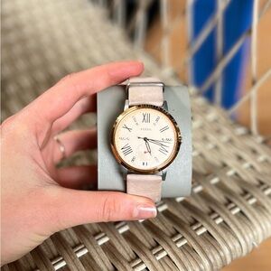 Fossil Rose Gold watch